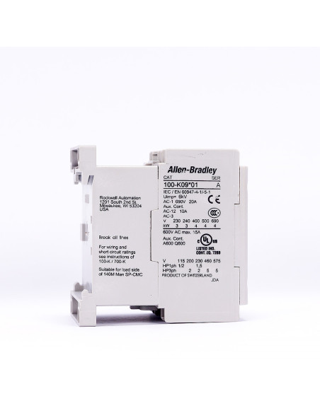 Stycznik Bulletin 100-K, 100-K09DJ01, Allen-Bradley | Elektryka | Eshop Dopak | Wszystko dla Przemysłu