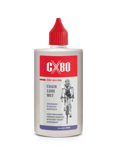 BIKE CHAIN LUBE WET- smar MOKRY 100ml butelka z precyzyjnym aplikatorem CX80 48428 | CX80 Chemia do Samochodów i Rowerów | Eshop