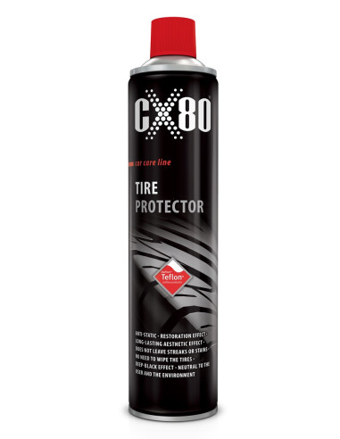 TIRE PROTECTOR TEFLON 600ML Preparat zabezpieczający do opon CX80 60326 | CX80 Chemia do Samochodów i Rowerów | Eshop Dopak