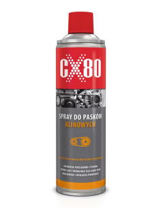 SPRAY DO PASKÓW KLINOWYCH 500ML CX80 60311 | CX80 Chemia do Samochodów i Rowerów | Eshop Dopak