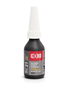 RC21 KLEJ ANAEROBOWY 10ML klej do stali nierdzewnej - mocowanie połączeń cylindrycznych i połączeń gwintowych CX80 48103 | CX80