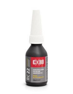 RC22 KLEJ ANAEROBOWY 10ML FIOLETOWY Klej niskowytrzymale zabezpieczenie gwintów CX80 60114 | CX80 Kleje Anaerobowe – Do Gwintów