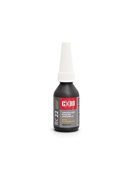 RC22 KLEJ ANAEROBOWY 10ML FIOLETOWY Klej niskowytrzymale zabezpieczenie gwintów CX80 60114 | CX80 Kleje Anaerobowe – Do Gwintów