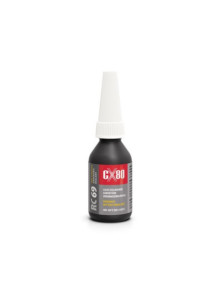 RC69 USZCZELNIACZ ANAEROBOWY 10ML BRĄZOWY Uszczelniacz do demontowalny połączeń gwintowych CX80 60112 | CX80 Kleje Anaerobowe –
