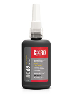 RC69 USZCZELNIACZ ANAEROBOWY 50ML BRĄZOWY  Uszczelniacz do metalowych gwintów drobnozwojowych CX80 60116 | CX80 Kleje Anaerobowe