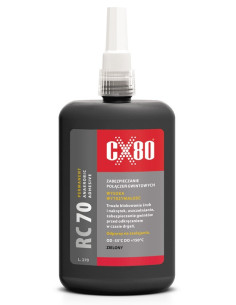 RC70 KLEJ ANAEROBOWY 250ML ZIELONY Klej trwały do śrub CX80 60121 | CX80 Kleje Anaerobowe – Do Gwintów i Łożysk | Eshop Dopak