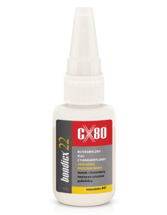 BONDICX 22 20G Klej cyjanoakrylowy o wysokiej lepkości CX80 60847 | CX80 Kleje Cyjanoakrylowe – Szybkie Klejenie | Eshop Dopak