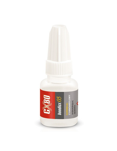 BONDICX 5 5G Klej cyjanoakrylowy ogólnego zastosowania CX80 60011 | CX80 Kleje Cyjanoakrylowe – Szybkie Klejenie | Eshop Dopak