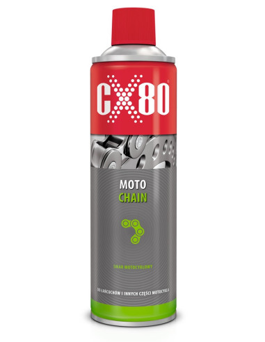 MOTO CHAIN 500ML Smar do łańcuchów motocyklowych CX80 60219 | CX80 Oleje i Smary – Profesjonalne Środki Smarne | Eshop Dopak