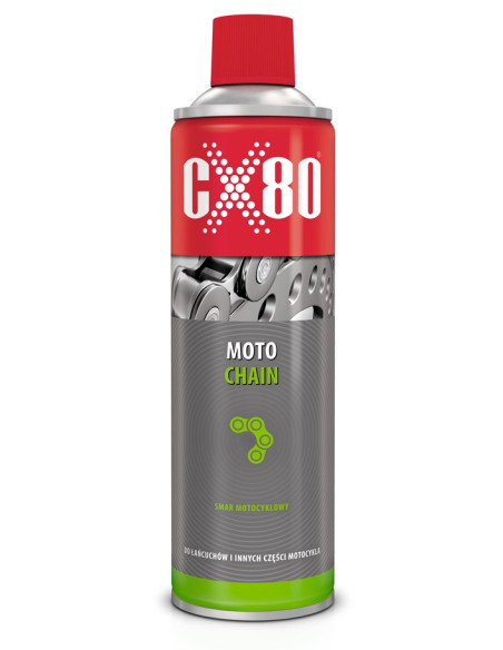 MOTO CHAIN 500ML Smar do łańcuchów motocyklowych CX80 60219 | CX80 Oleje i Smary – Profesjonalne Środki Smarne | Eshop Dopak