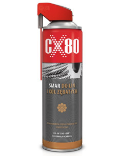 SMAR DO LIN I KÓŁ ZĘBATYCH 500ML DUO SPRAY Smar do ruchomych części pracujących CX80 60374 | CX80 Oleje i Smary – Profesjonalne