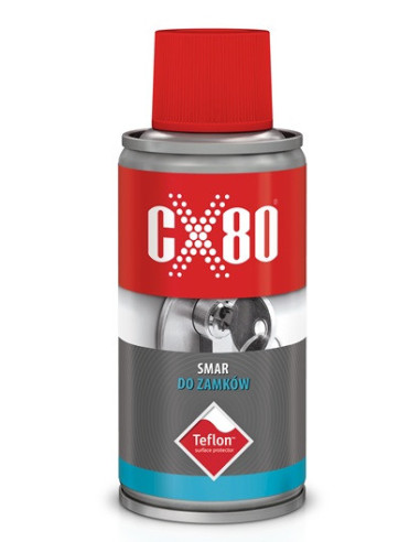 SMAR DO ZAMKÓW TEFLON 150ML Wielofunkcyjny CX80 48347 | CX80 Oleje i Smary – Profesjonalne Środki Smarne | Eshop Dopak