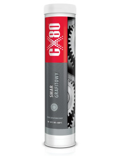 SMAR GRAFITOWY 400G KARTUSZ Smar przeciwzatarciowy CX80 60285 | CX80 Oleje i Smary – Profesjonalne Środki Smarne | Eshop Dopak