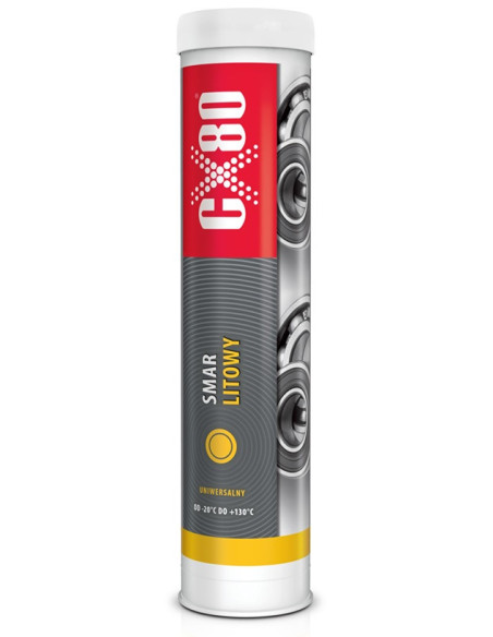SMAR LITOWY 400G KARTUSZ Smar uniwersalny CX80 60286 | CX80 Oleje i Smary – Profesjonalne Środki Smarne | Eshop Dopak