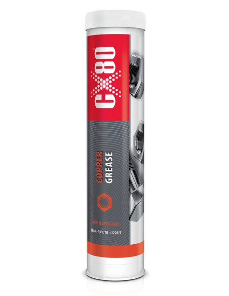 SMAR MIEDZIANY 400G KARTUSZ Smar wysokotemperaturowy CX80 48301 | CX80 Oleje i Smary – Profesjonalne Środki Smarne | Eshop Dopak