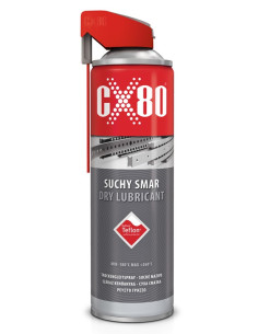 SMAR SUCHY TEFLON 500ML DUOSPRAY CX80 60319 | CX80 Oleje i Smary – Profesjonalne Środki Smarne | Eshop Dopak