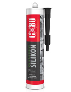 SILIKON WIELOZADANIOWY 310ML bezbarwny CX80 60171 | CX80 Silikony – Silikony Uszczelniające | Eshop Dopak
