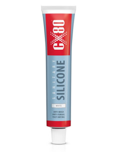 SILIKON SANITARNY 80ml  biały CX80 48583 | CX80 Silikony – Silikony Uszczelniające | Eshop Dopak