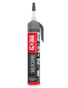 SILIKON CZARNY - EKOLOGICZNY  210G PREMIUM wysokotemperaturowy CX80 60836 | CX80 Silikony – Silikony Uszczelniające | Eshop Dopa