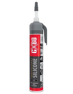 SILIKON PROFESSIONAL 210G PREMIUM Wysokotemperaturowy - czarny CX80 60140 | CX80 Silikony – Silikony Uszczelniające | Eshop Dopa