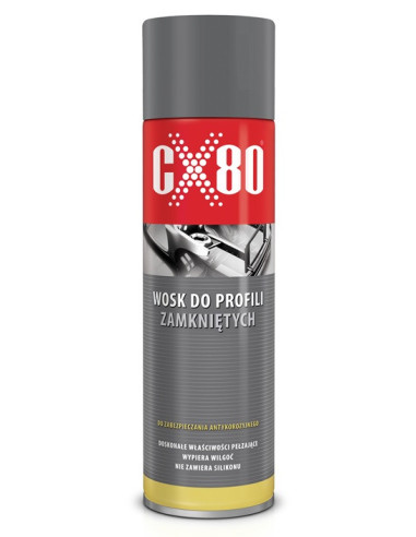 WOSK DO PROFILI ZAMKNIĘTYCH 500ML Z RURKĄ 600MM CX80 60864 | CX80 Środki Czyszczące i Konserwacja | Eshop Dopak
