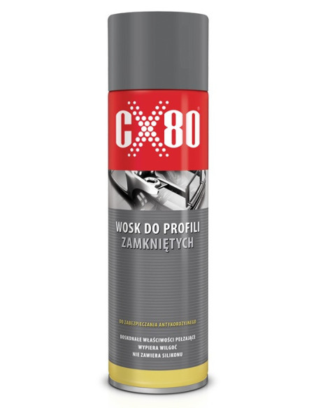WOSK DO PROFILI ZAMKNIĘTYCH 500ML Z RURKĄ 600MM CX80 60864 | CX80 Środki Czyszczące i Konserwacja | Eshop Dopak