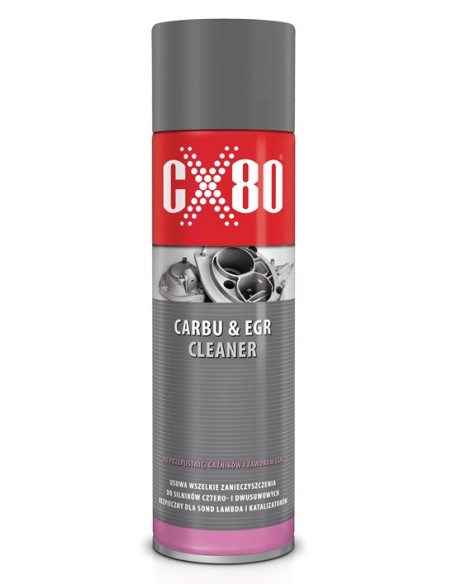 CLEANER CARBU+ EGR  500ML-do czyszczenia gaźników i EGR CX80 60858 | CX80 Środki Czyszczące i Konserwacja | Eshop Dopak