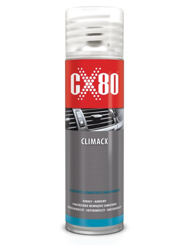 CLIMACX PREPARAT DO CZYSZCZENIA KLIMATYZACJI 500ml aerozol - płyn do dezynfekcji i czyszczenia klimatyzacji CX80 48467 | CX80 Śr