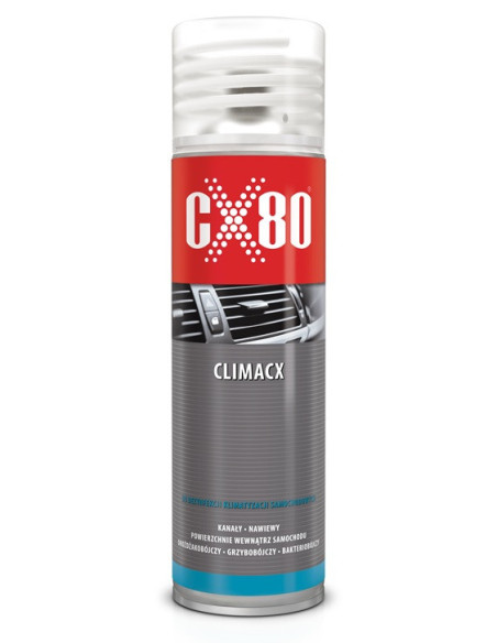 CLIMACX PREPARAT DO CZYSZCZENIA KLIMATYZACJI 500ml aerozol - płyn do dezynfekcji i czyszczenia klimatyzacji CX80 48467 | CX80 Śr