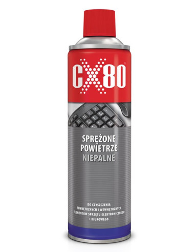 SPRĘŻONE POWIETRZE NIEPALNE 500ml aerozol CX80 48106 | CX80 Środki Czyszczące i Konserwacja | Eshop Dopak