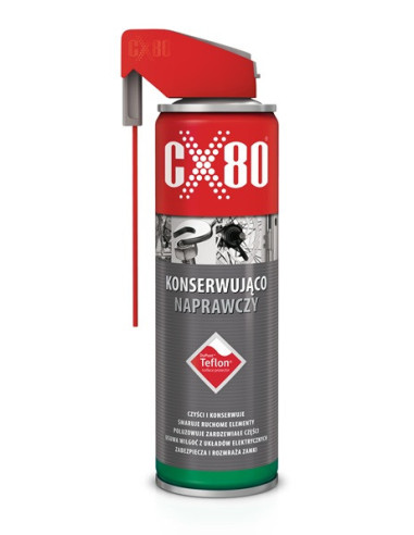 PŁYN KONSERWUJACO  NAPRAWCZY TEFLON 250ML DUO SPRAY CX80 60188 | CX80 Środki Czyszczące i Konserwacja | Eshop Dopak