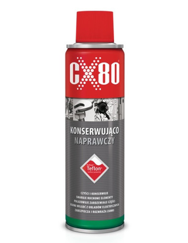 PŁYN KONSERWUJACO NAPRAWCZY TEFLON 250ML CX80 60187 | CX80 Środki Czyszczące i Konserwacja | Eshop Dopak