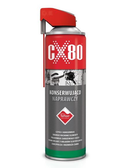 PŁYN KONSERWUJĄCO NAPRAWCZY TEFLON 500ML DUO SPRAY Wielofunkcyjny CX80 60192 | CX80 Środki Czyszczące i Konserwacja | Eshop Dopa
