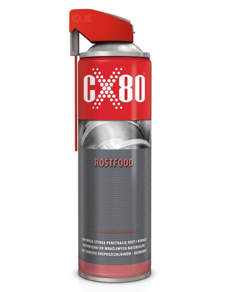 ROSTFOOD odrdzewiacz DLA BRANŻY SPOŻYWCZEJ 500ML DUOSPRAY NSF 3H, H1 CX80 48562 | CX80 Środki z Certyfikatem NSF/FDA | Eshop Dop