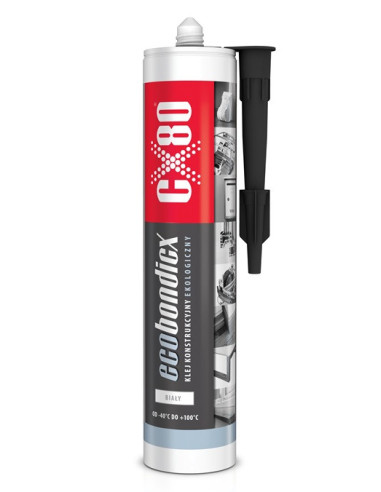 ECOBONDICX 290ML KLEJ KONSTRUKCYJNY EKOLOGICZNY CX80 60870 | CX80 Uszczelniacze – Przemysłowe Środki Uszczelniające | Eshop Dopa