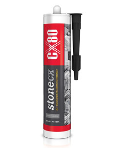 STONECX KLEJ SZCZELIWO DO KAMIENIA BEZBARWNY 300ML CX80 48524 | CX80 Uszczelniacze – Przemysłowe Środki Uszczelniające | Eshop D