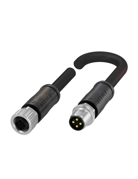 Przewódy połączeniowy dwustronnie zakończony BCC M414-M414-3S-383-PX04A5-006 BALLUFF | Automatyka | Eshop Dopak | Wszystko dla P