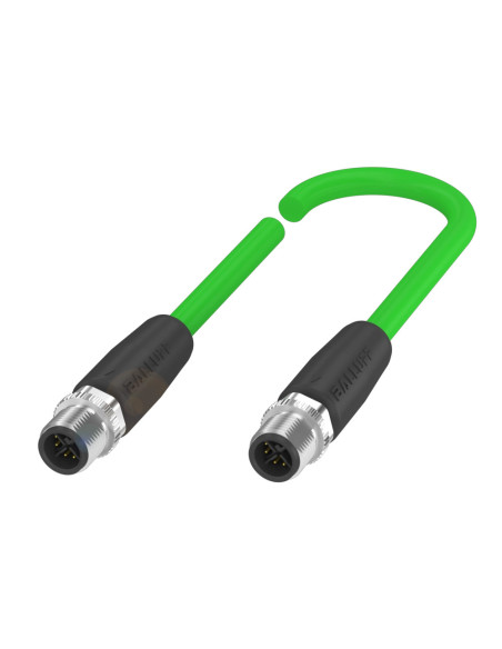 Przewódy połączeniowy dwustronnie zakończony BCC M418-M418-6X-378-PS58N9-450 BALLUFF | Automatyka | Eshop Dopak | Wszystko dla P