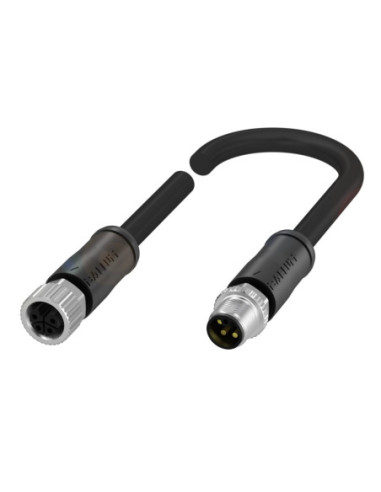 Przewódy połączeniowy dwustronnie zakończony BCC M414-M415-3L-304-PX04A5-400 BALLUFF | Automatyka | Eshop Dopak | Wszystko dla P
