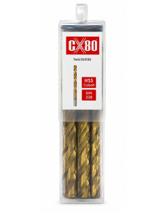 WIERTŁO KOBALTOWE 10,2mm 5szt CX80 48485 | CX80 Wiertła – Do Metalu, Betonu i Drewna | Eshop Dopak
