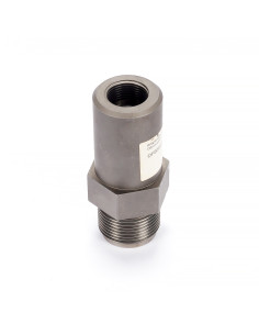 Adapter przejściowy M48x3 / 1 1/4" UNC-12G, Lg 130,5 mm, d17,5 mm, SW55, utwardzany próżniowo, Krauss Maffei | Części do Wtryska