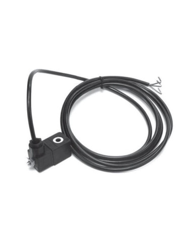 Cewka elektrozaworu 24 V DC do strefy ATEX Eexm z wtyczką i kablem 5m, 30x30 trzpień fi 9 mm 00.305.0X