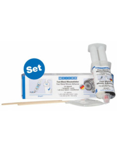 WEICON Fast Metal Minute Adhesive Set 24 ml klej epoksydowy do metali, zestaw 10058777