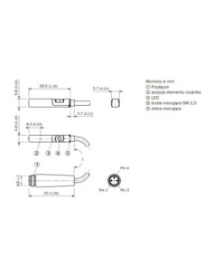 Czujnik do siłowników RZT7 RZT7-03ZRS-KP0 1070847 2