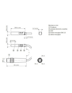 Czujnik do siłowników RZT7 RZT7-03ZUS-KR0 1070857