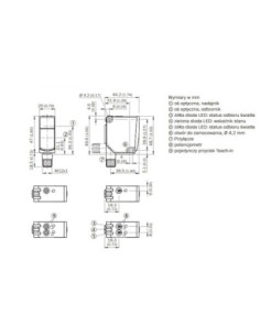 Dalmierz laserowy WTT12 PowerProx WTT12LC-B2563 1072532 2