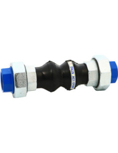 Kompensator gumowy EPDM 1508, podwójna fala, BSP 3 " 1508011