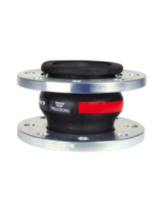 Kompensator DN150 kołnierzowy EPDM wykładane PTFE PN6 130mm kołnierz stalowy 1560152