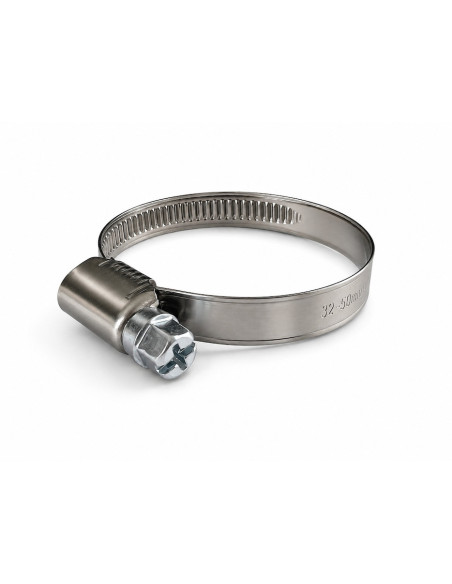 Opaska zaciskowa ślimakowa skręcana 150-170 mm szerokość 9 mm, stal kwasoodporna W5 158/150-170/ES