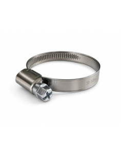 Opaska zaciskowa ślimakowa skręcana 180-200 mm szerokość 9 mm, stal kwasoodporna W5 158/180-200/ES